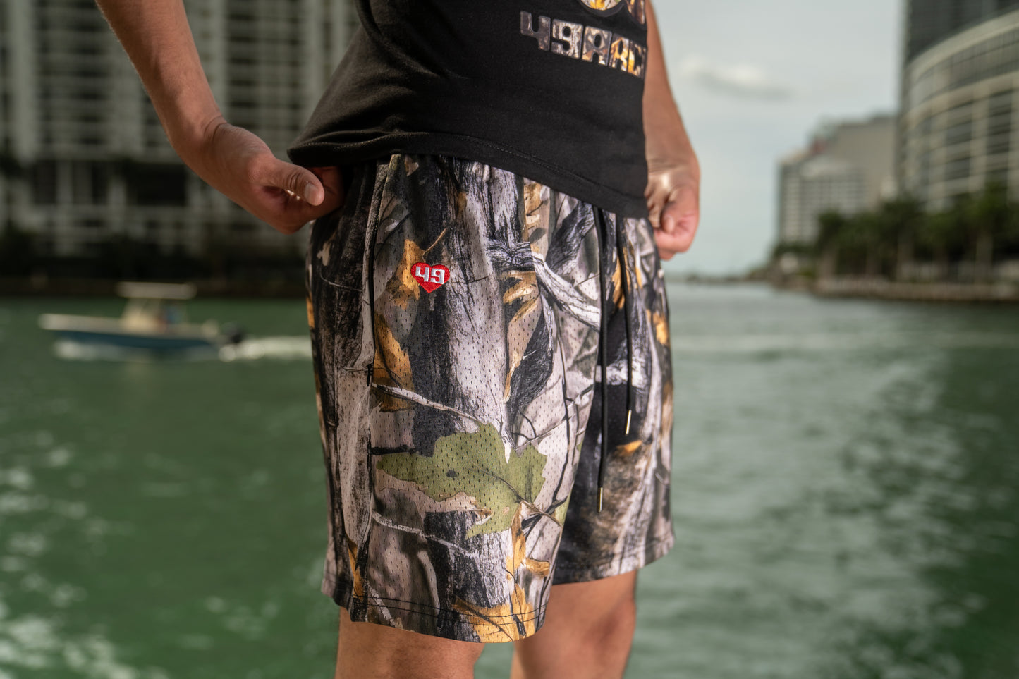 Reversible Camo Shorts – Winter/Fall