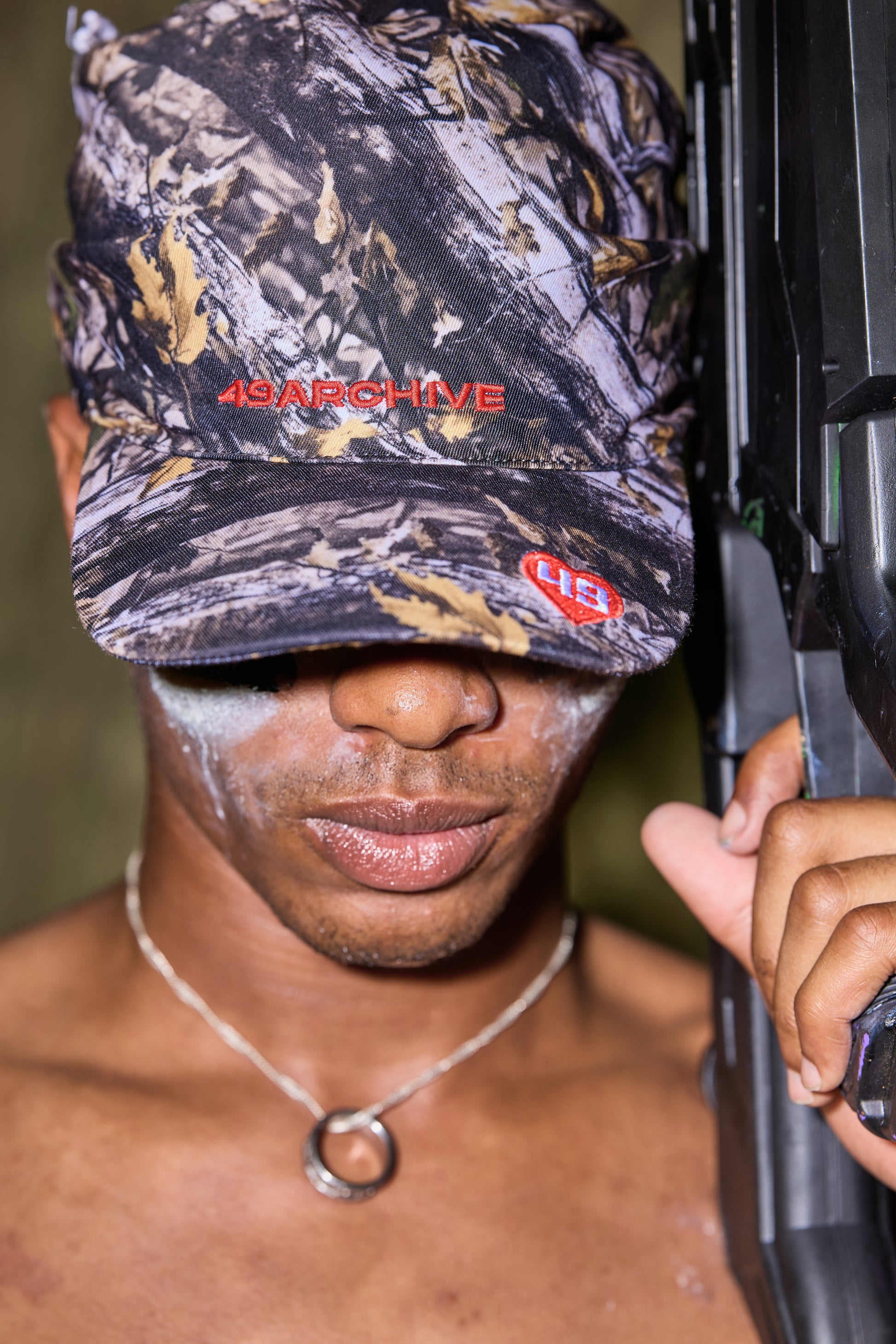 Bandana Cap Fall Camo
